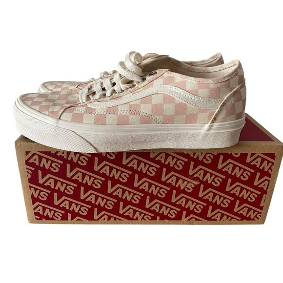 Vans Old Skool Tapered Eco Theory Pink Checkerboard Size 8.5 Women  7 Men w/ Box - Picture 9 of 11